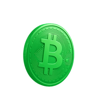 Floating card displaying crypto market analytics data